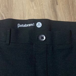 Betabrand Dress Pants Yoga Pants bootcut Charcoal Gray